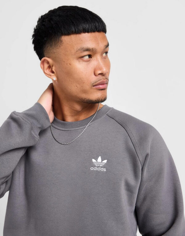 Adidas Trefoil Essentials Crew Sweatshirt - Image 4